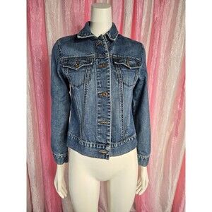 Gap Blue Denim Cotton Jean Jacket Size Small